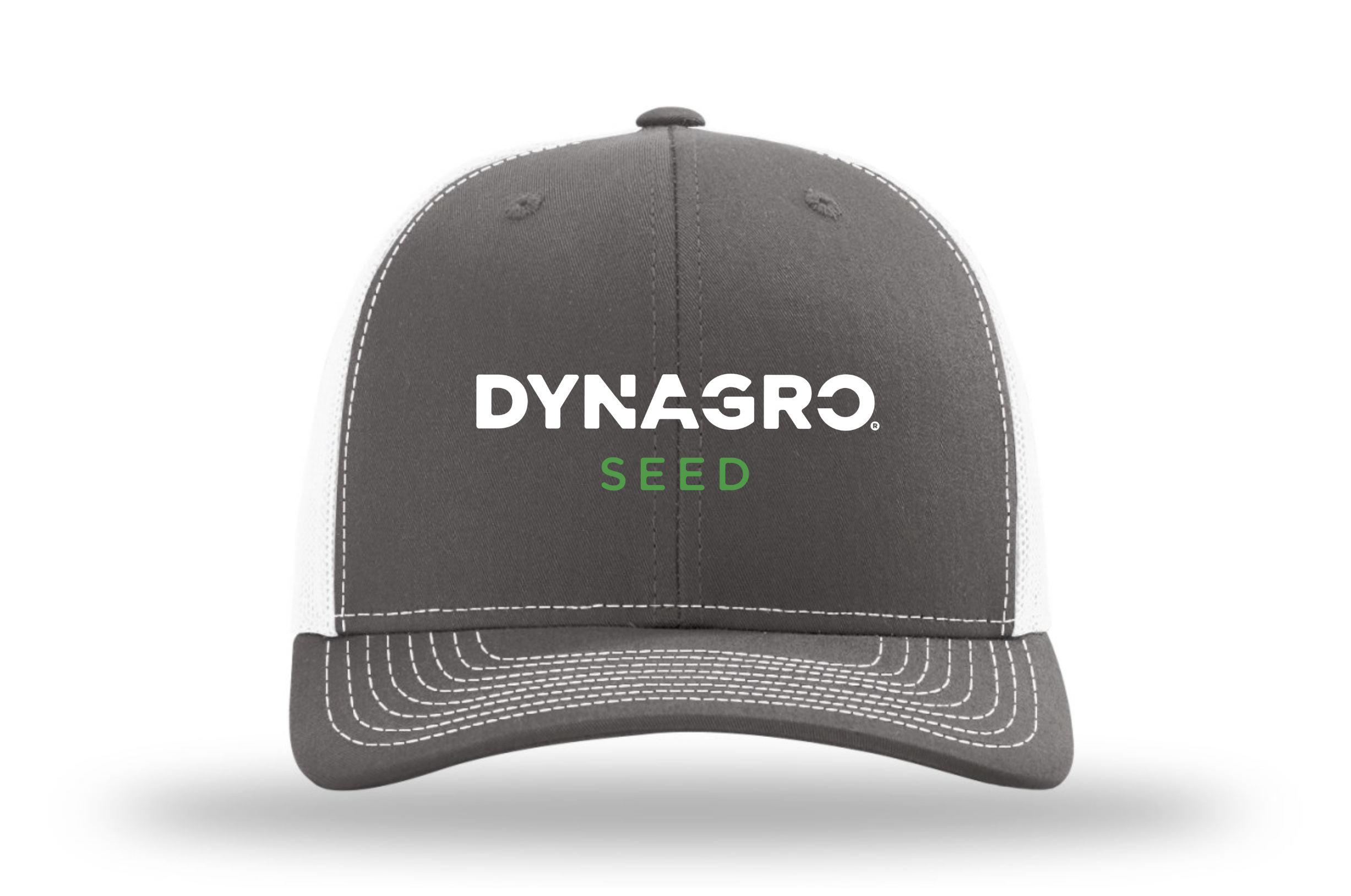 DynaGro Seed CharcoalWhite Richardson 112 Hat Field To Yield