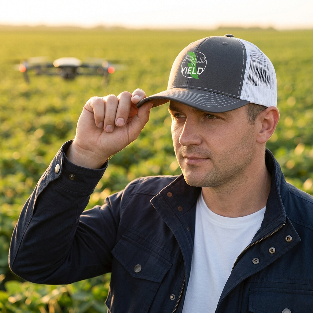 Field To Yield Charcoal-White Richardson 112 Hat
