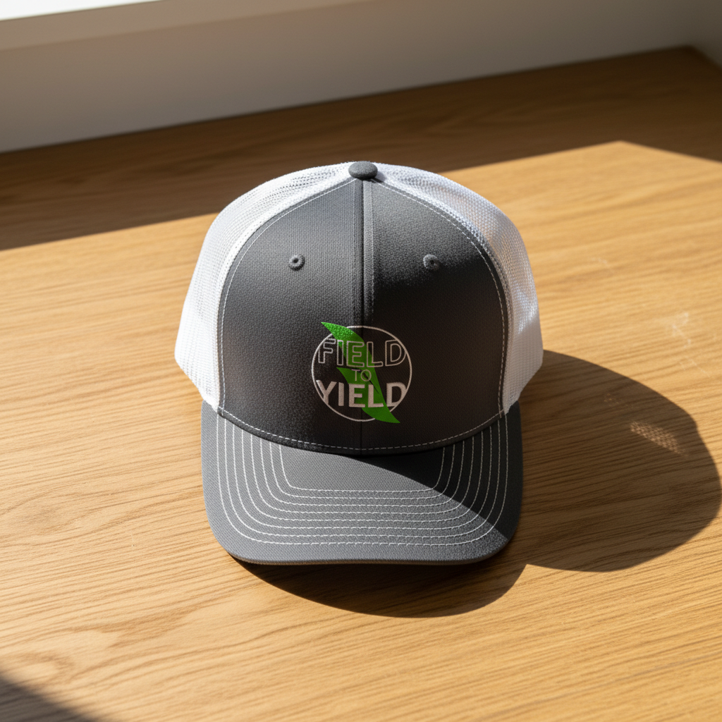 Field To Yield Charcoal-White Richardson 112 Hat