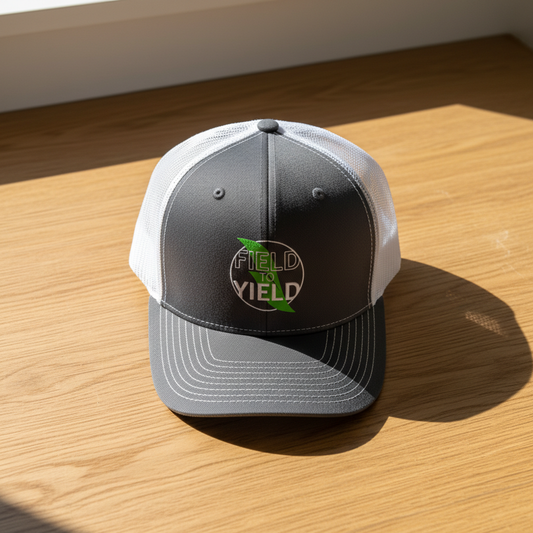 Field To Yield Charcoal-White Richardson 112 Hat